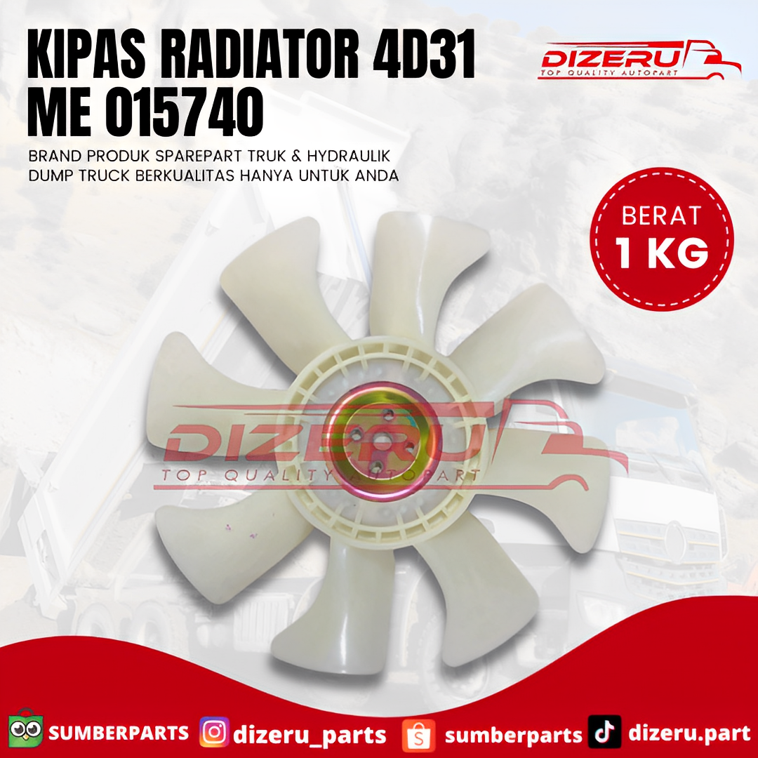 Kipas Radiator 4D31 ME 015740